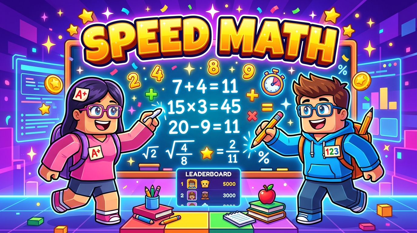 Roblox Speed Math Challenge